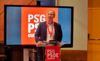 El secretario provincial del PSdeG-Ourense, Rafael Rodríguez Villarino