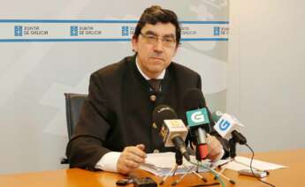 El presidente de la Comisión Galega da Competencia, Ignacio López-Chaves, en comisión parlamentaria