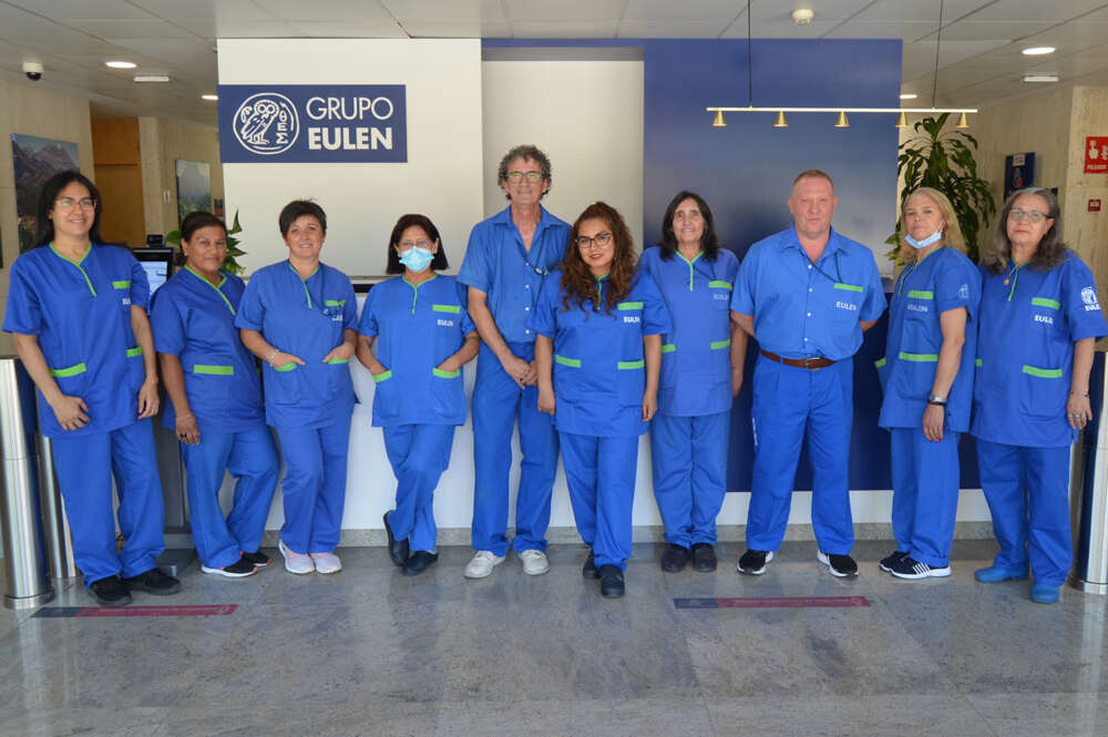 Trabajadores de limpieza del Grupo Eulen / Eulen