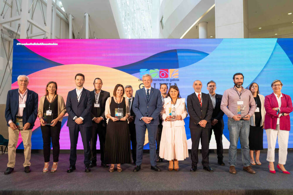 Galardonados de los IX Premios Galicia Alimentación