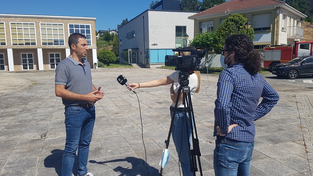 Alfonso Villares, alcalde de Cervo que pasará a ser conselleiro de Mar. Foto: Twitter Alfonso Villares