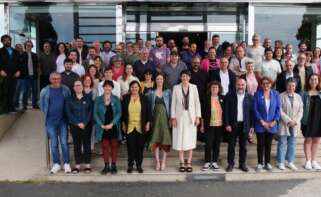 Foto de familia del BNG en la reunión de su Consello Nacional