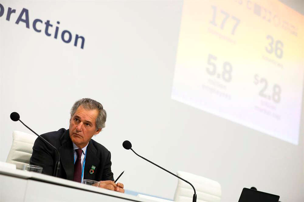 José Manuel Entrecanales, presidente de Acciona. EFE/ David Fernández