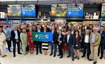 Acto de presentación de la campaña de Vegalsa para promocionar productos Galicia Calidade