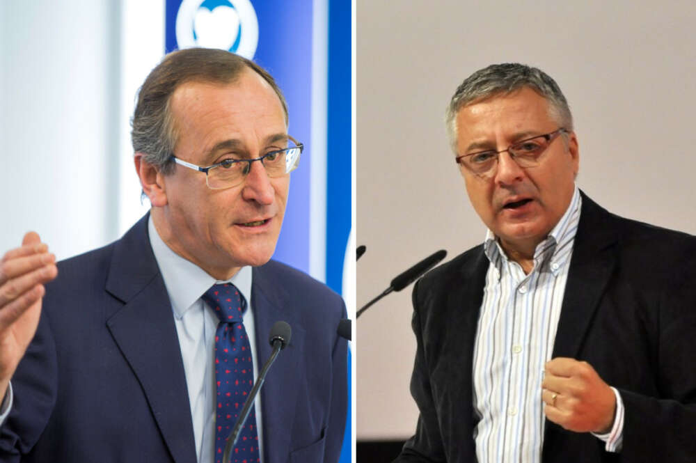 Los exministros Alfonso Alonso y José Blanco / EDG
