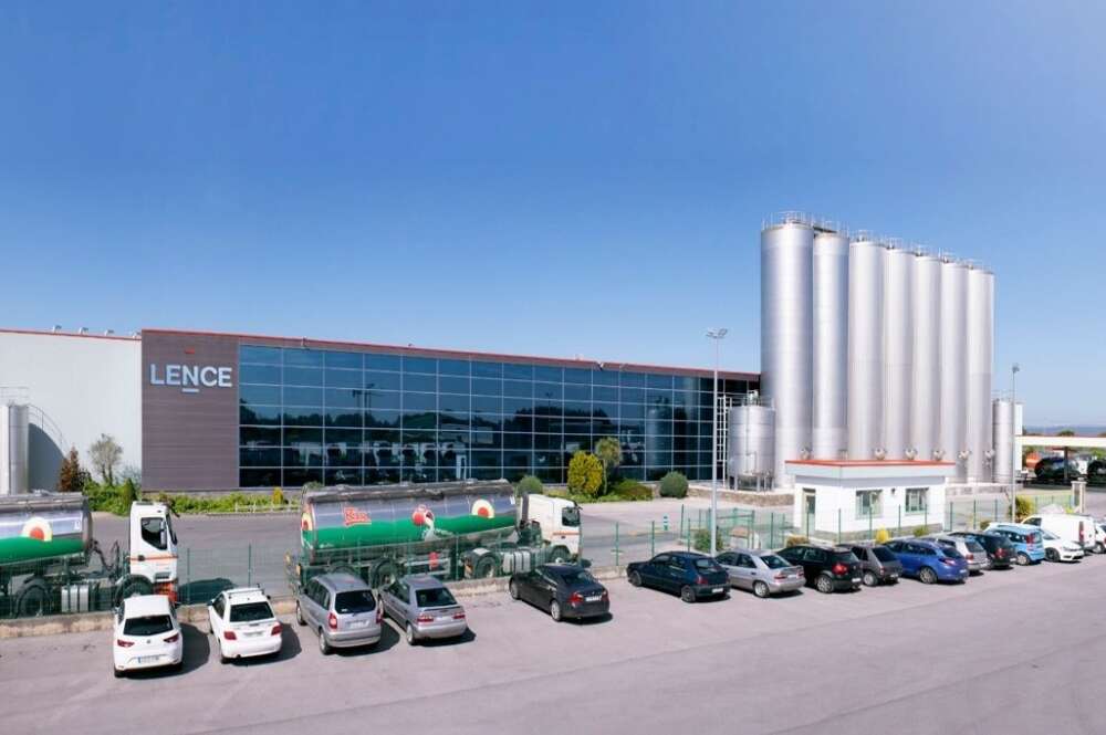 Fábrica de Grupo Lence en Lugo