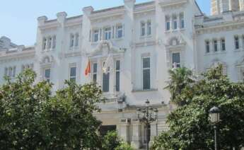 Imagen exterior del Tribunal Superior de Xustiza de Galicia (TSXG)