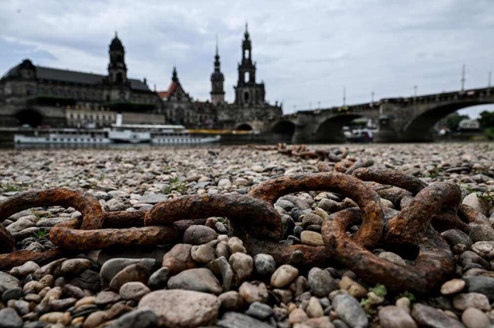 Sequía en Alemania. Dresden