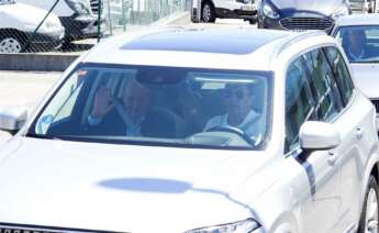 Imagen de la llegada del rey Juan Carlos I a Vigo / Europa Press