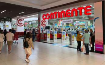 Un supermercado Continente, del grupo Sonae, en Portugal