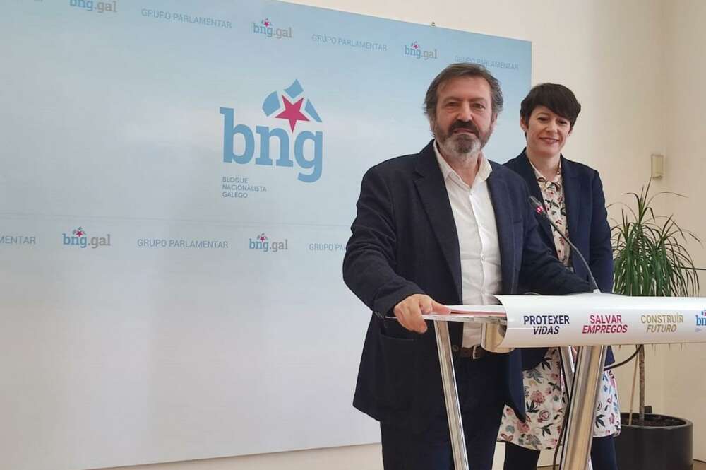 Luis Bara y Ana Pontón / Europa Press