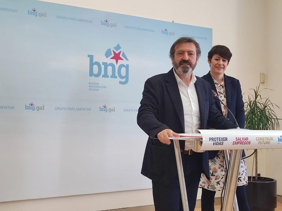 Luis Bara y Ana Pontón / Europa Press