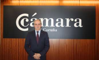 Antonio Couceiro, presidente de la Cámara de Comercio de A Coruña