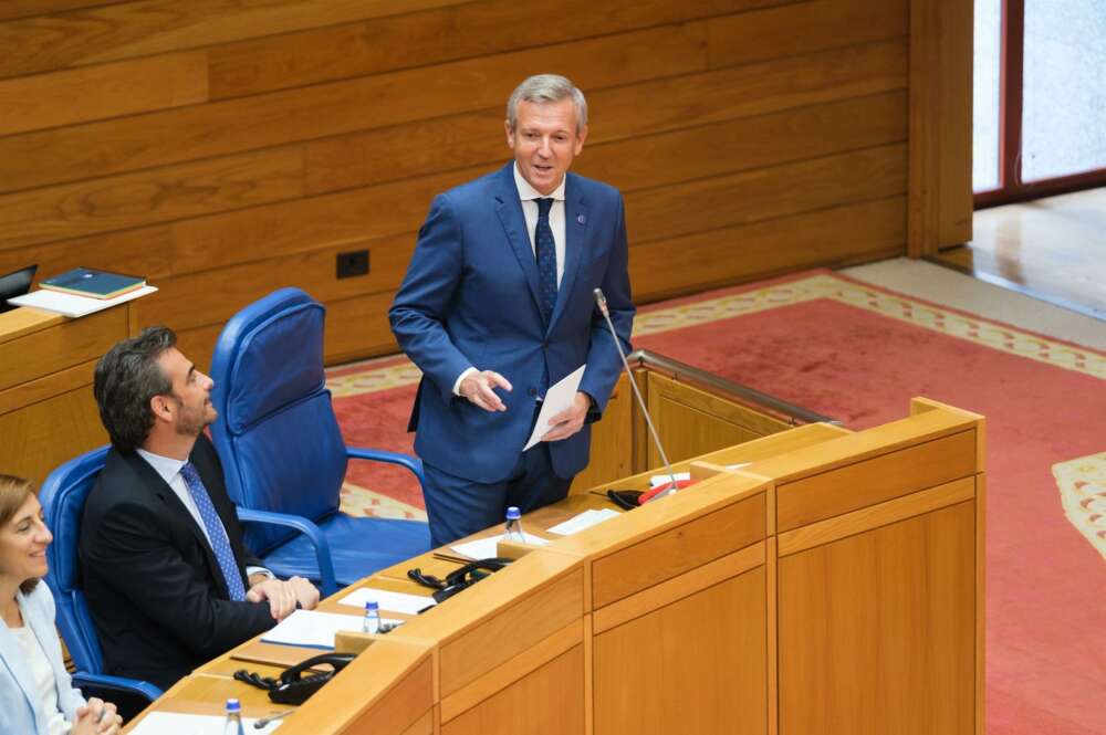 Pleno del Parlamento gallego