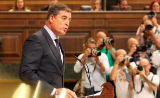 El diputado del PSOE en el Congreso por Lugo, José Ramón Gómez Besteiro, en el Congre