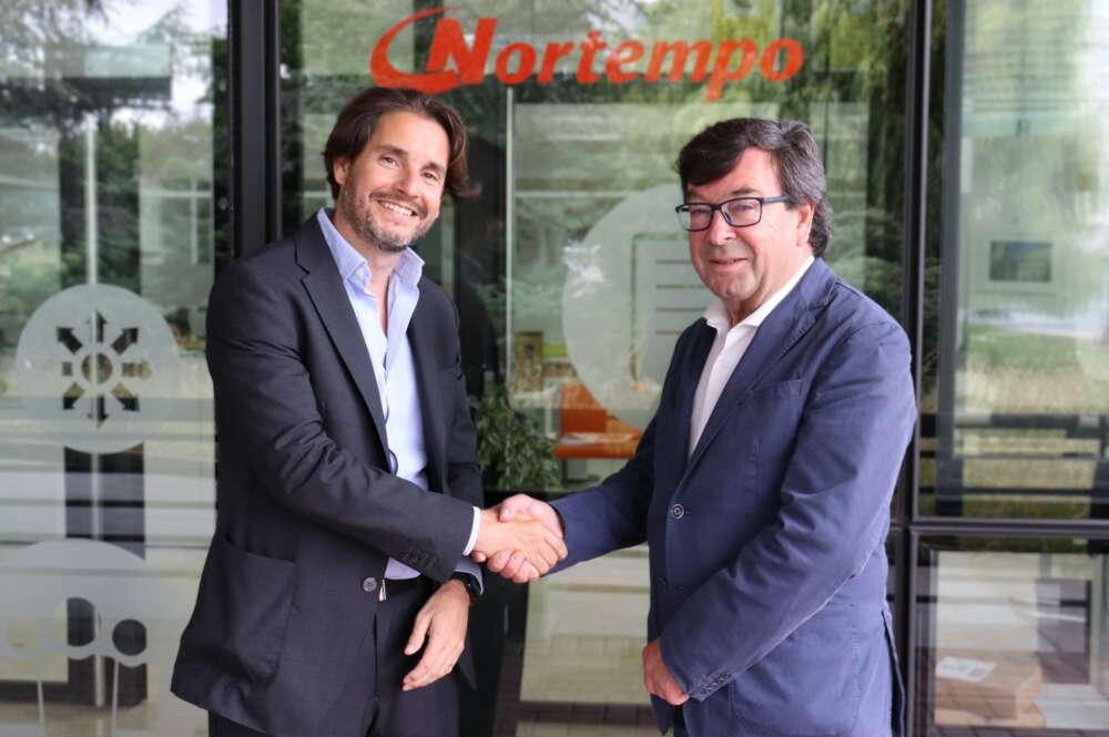 Bartolomé Pidal (Nortempo) y Manuel Ardura (Flexibleos)