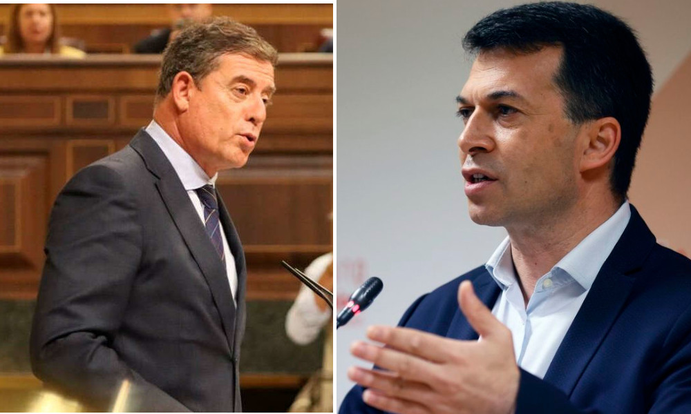José Ramón Gómez Besteiro, junto a Gonzalo Caballero, candidatos a liderar el PSdeG en las próximas elecciones autonómicas