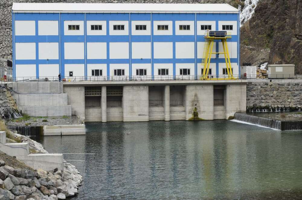 Imagen de la central hidráulica de Energo-pro en Karakurt (Turquía)