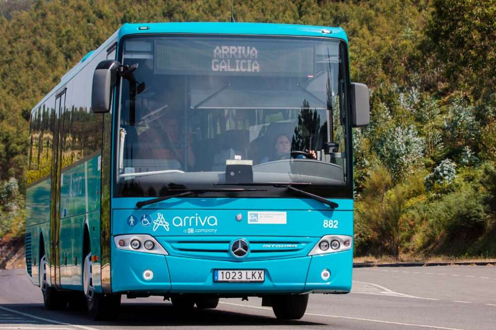 Autobús Arriva en Galicia. Arriva