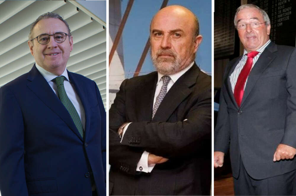 De izquierda a derecha, José Luis Suárez (Copasa), José Manuel Otero (Grupo Puentes) y Jacinto Rey (San José) / EDG