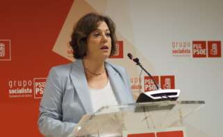 Imagen de la viceportavoz Parlamentaria del PSdeG, Begoña Rodríguez Rumbo