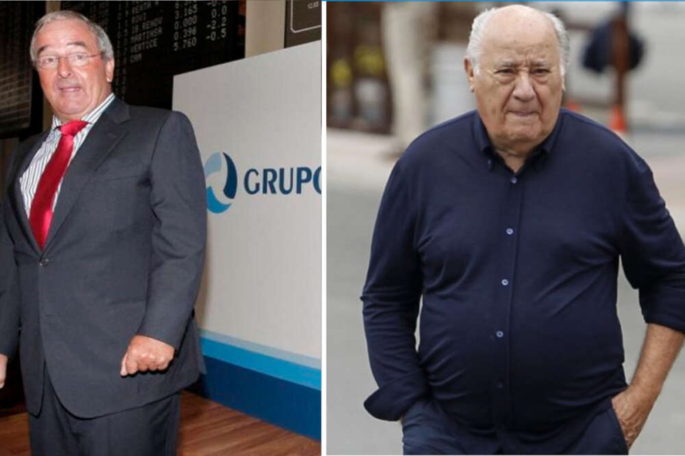 Jacinto Rey y Amancio Ortega