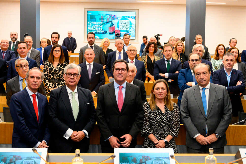 Presentación del informe Corredor Atlántico Noroeste: Clave para el desarrollo de España elaborado por las patronales de Galicia, Asturias y Castilla y León