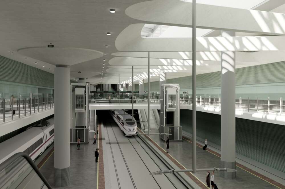 Proyecto para la estación de Atocha-Pasante / Adif