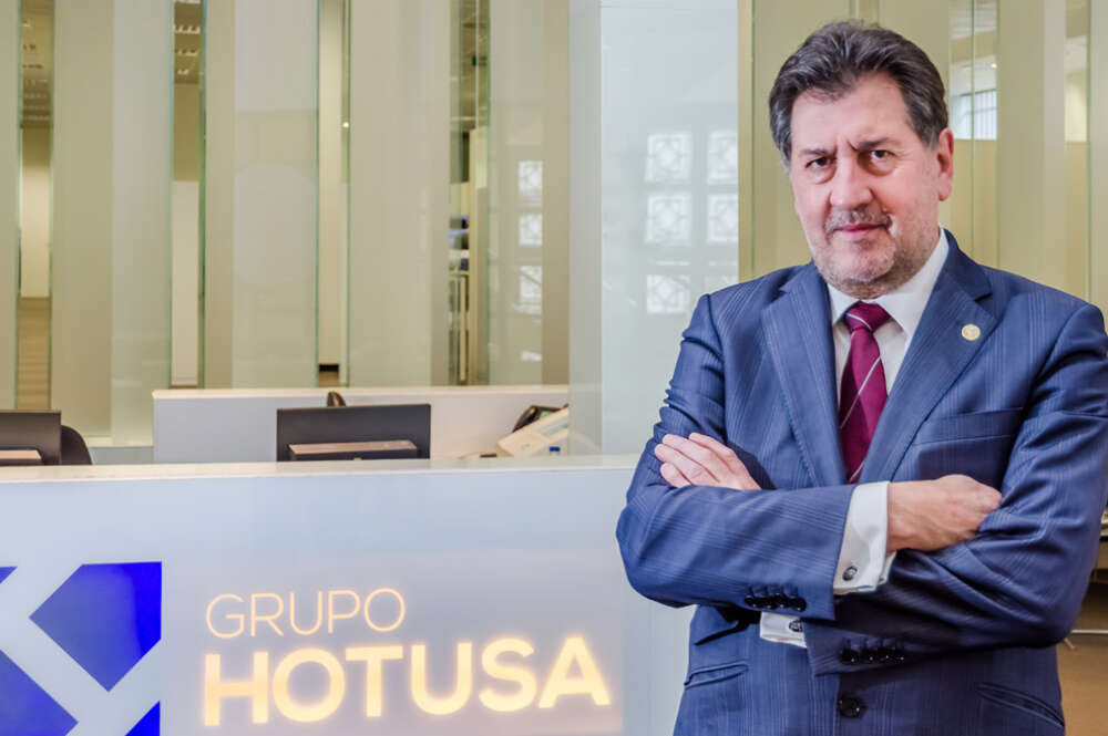 El presidente de Grupo Hotusa, Amancio López Seijas