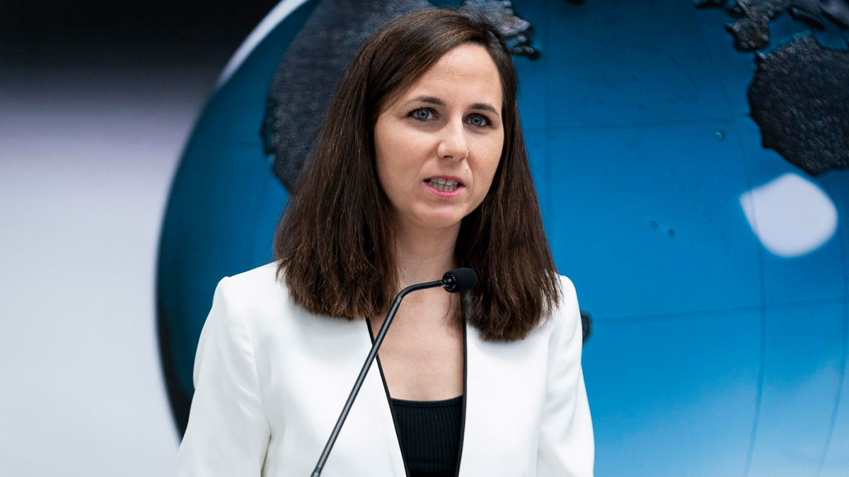 La ministra de Derechos Sociales y Agenda 2030 en funciones, Ione Belarra