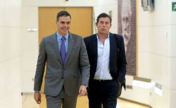 Pedro Sánchez y José Ramón Gómez Besteiro