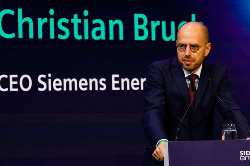 Christian Bruch, presidente y consejero delegado de Siemens Energy, matriz de Siemens Gamesa