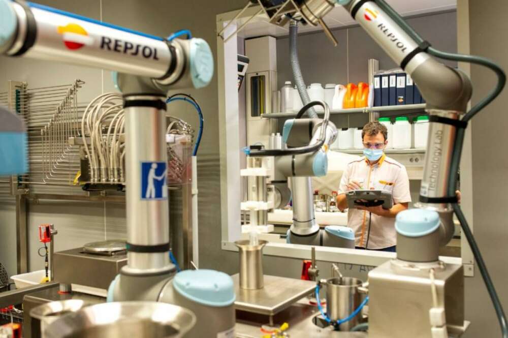 Imagen de los laboratorios del Repsol Technology Lab en Móstoles