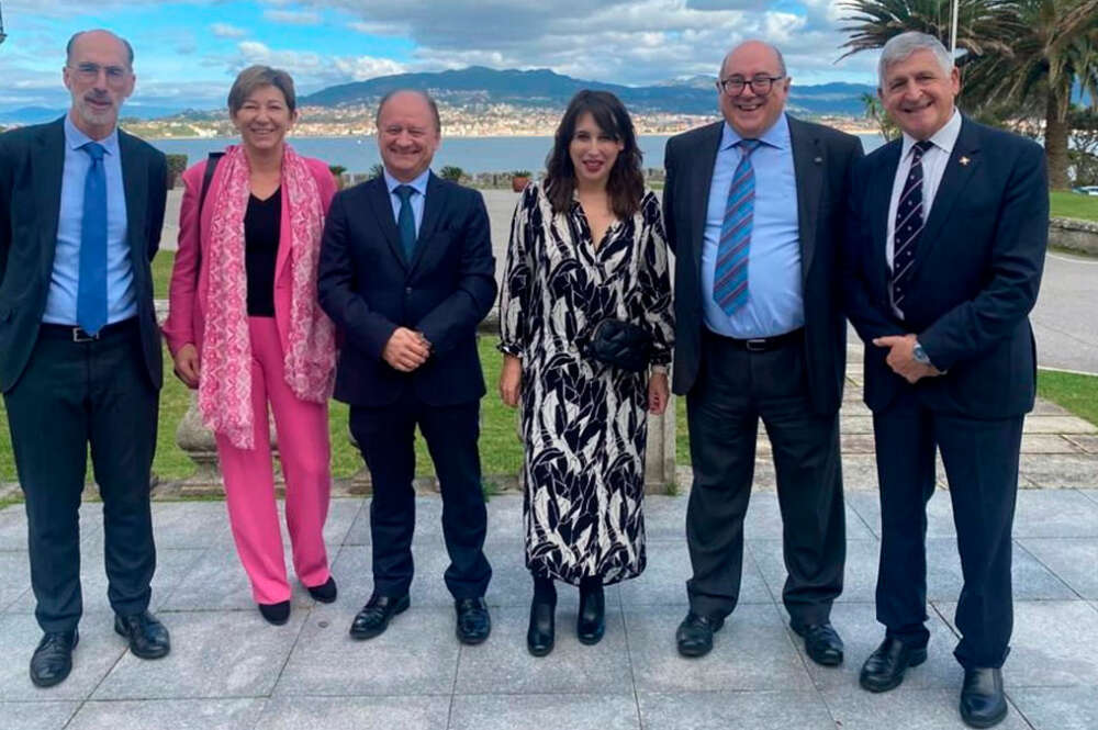 Entrega del premio Excelencia Química Empresarial de Galicia 2023 a Ence