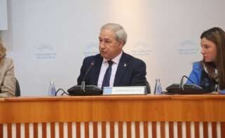 El presidente de la Diputación de Lugo, José Tomé, en su comparecencia en la Comisión de Presupusetos del Parlamento de Galicia - PARLAMENTO DE GALICIA