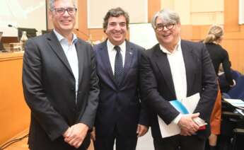 De izquierda a derecha, Manuel Carneiro, Martín Fernández Prado y Manuel Sevillano / EP