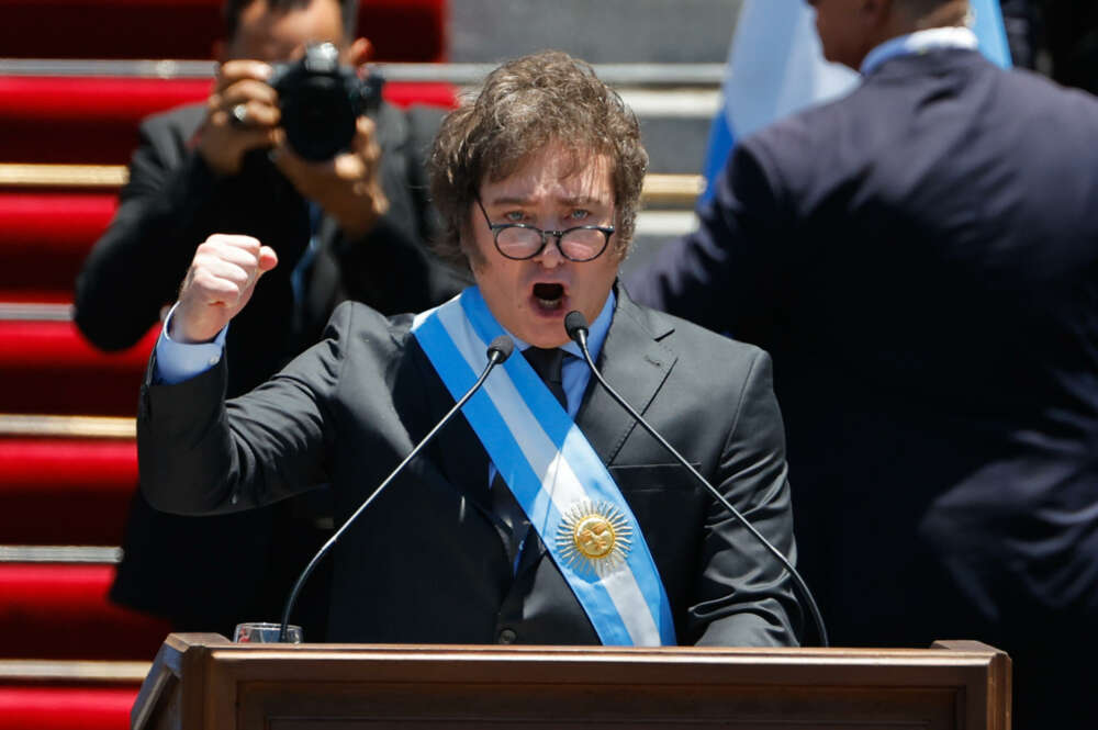 El presidente de Argentina, Javier Milei / EFE/ Juan Ignacio Roncoroni