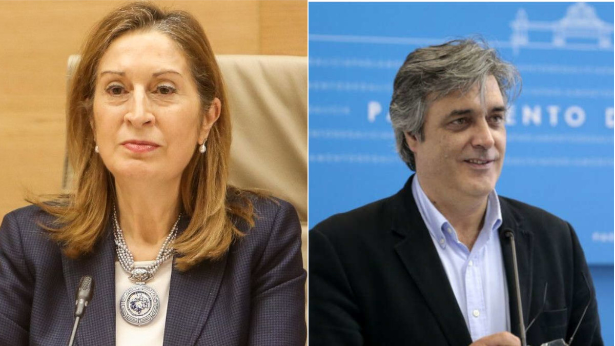 Los diputados del PP en representación de Galicia, Ana Pastor y Pedro Puy