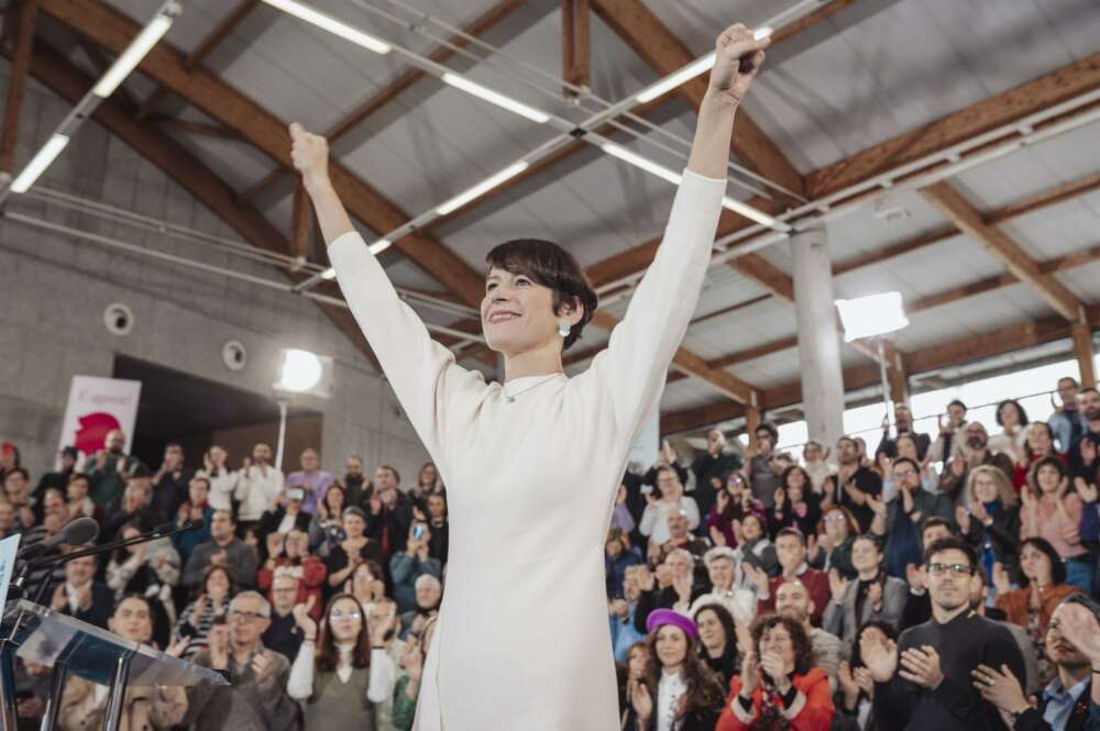 Ana Pontón en el acto de su proclamación como candidata del BNG a la Xunta / BNG