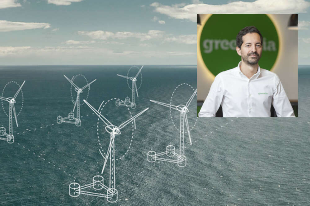 El CEO de Greenalia, Manuel García, sobre el proyecto de eólica marina Gofio, en aguas de Canarias