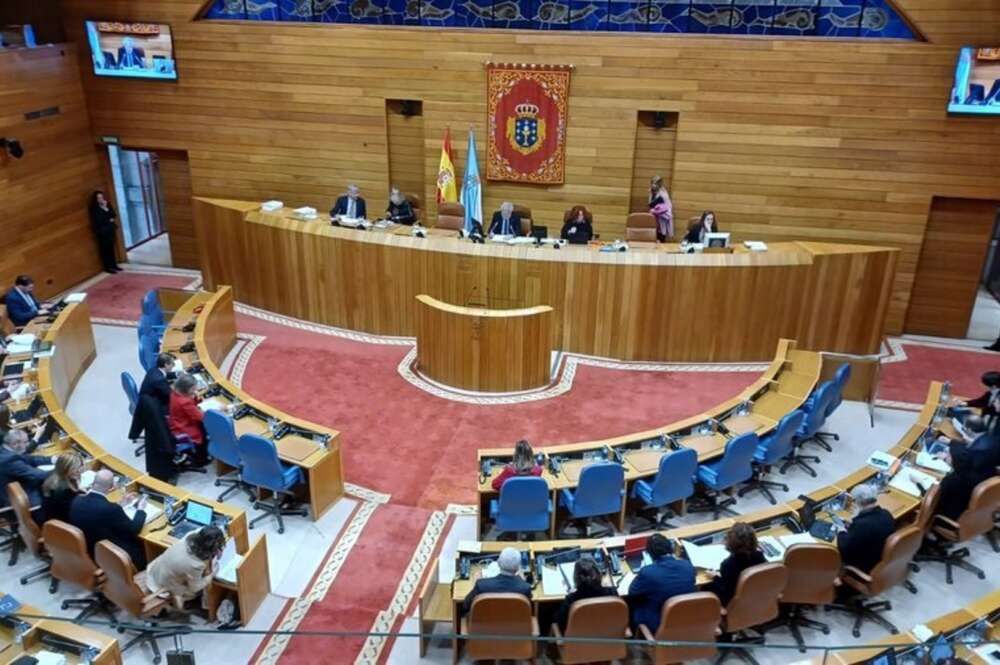 Pleno del Parlamento de Galicia