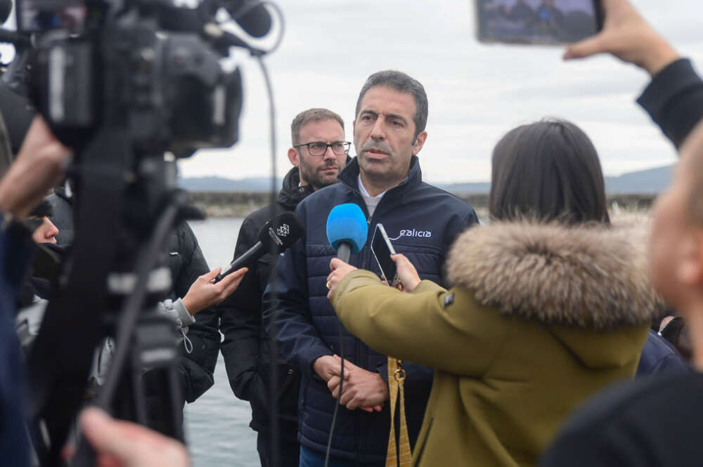 El conselleiro do Mar, Alfonso Villares