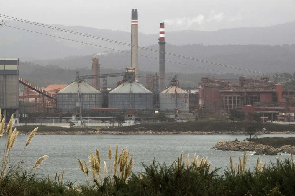 Fábrica de Alcoa en San Cibrao / EFE