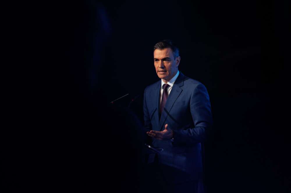 El presidente del Gobierno, Pedro Sánchez, durante la clausura de la IV edición del Foro ANFAC / Europa Press