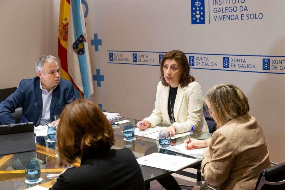 La conselleira de Vivenda, Ángeles Vázquez, participa en la reunión del consejo del Observatorio da Vivenda de Galicia. - XUNTA