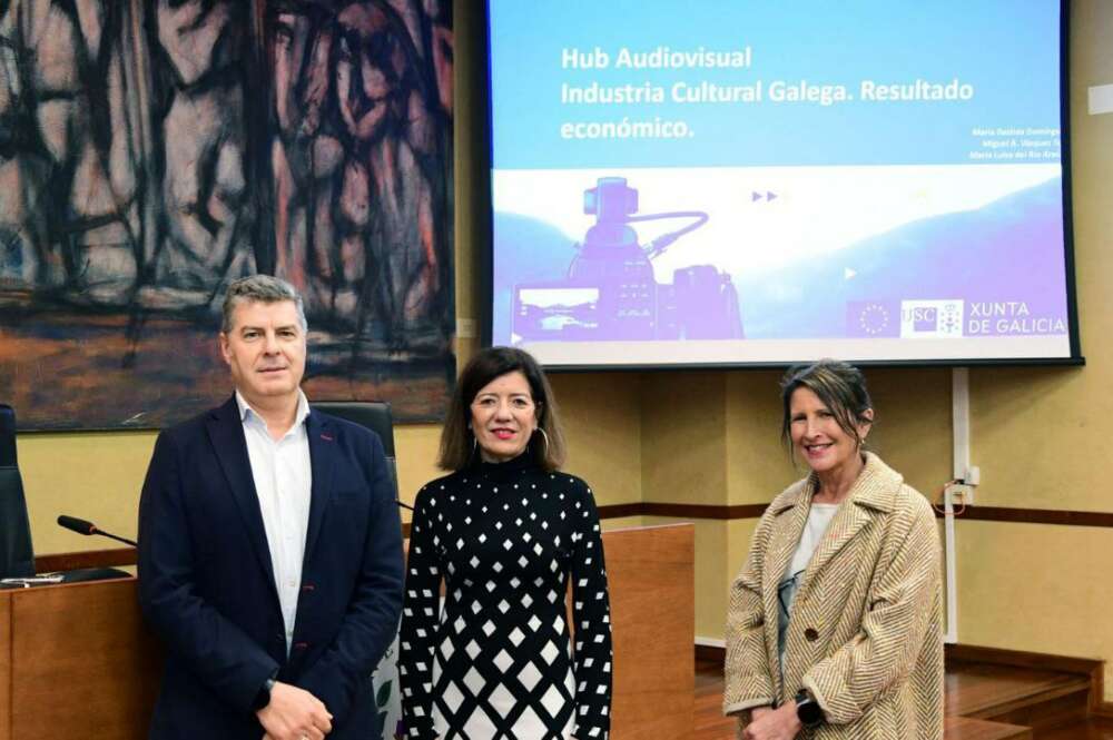 Miguel A. Vázquez Taín, María Bastida y Marisa del Río