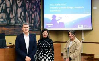 Miguel A. Vázquez Taín, María Bastida y Marisa del Río