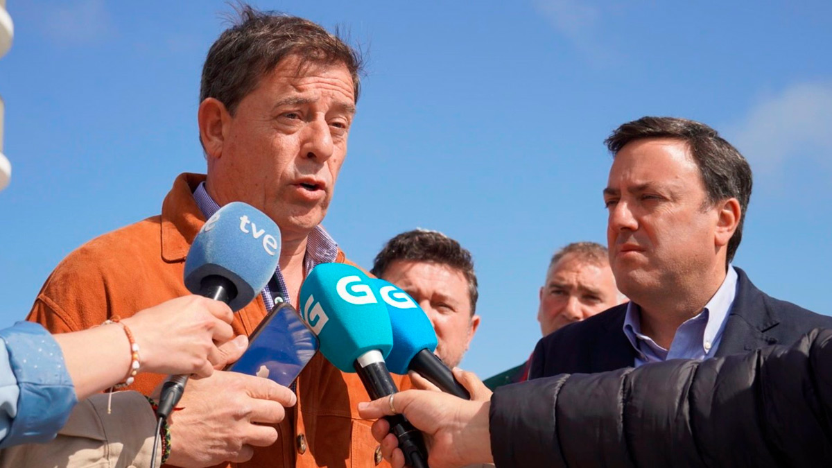 José Ramón Gómez Besteiro y Valentín González Formoso