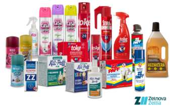 Productos de Zelnova, que comercializa algunas de las marcas más conocidas del sector