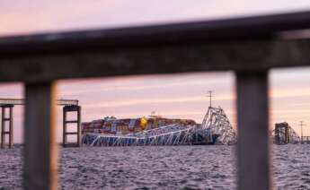 El puente Francis Scott Key, en Baltimore, se derrumbó tras el impacto de un buque de carga